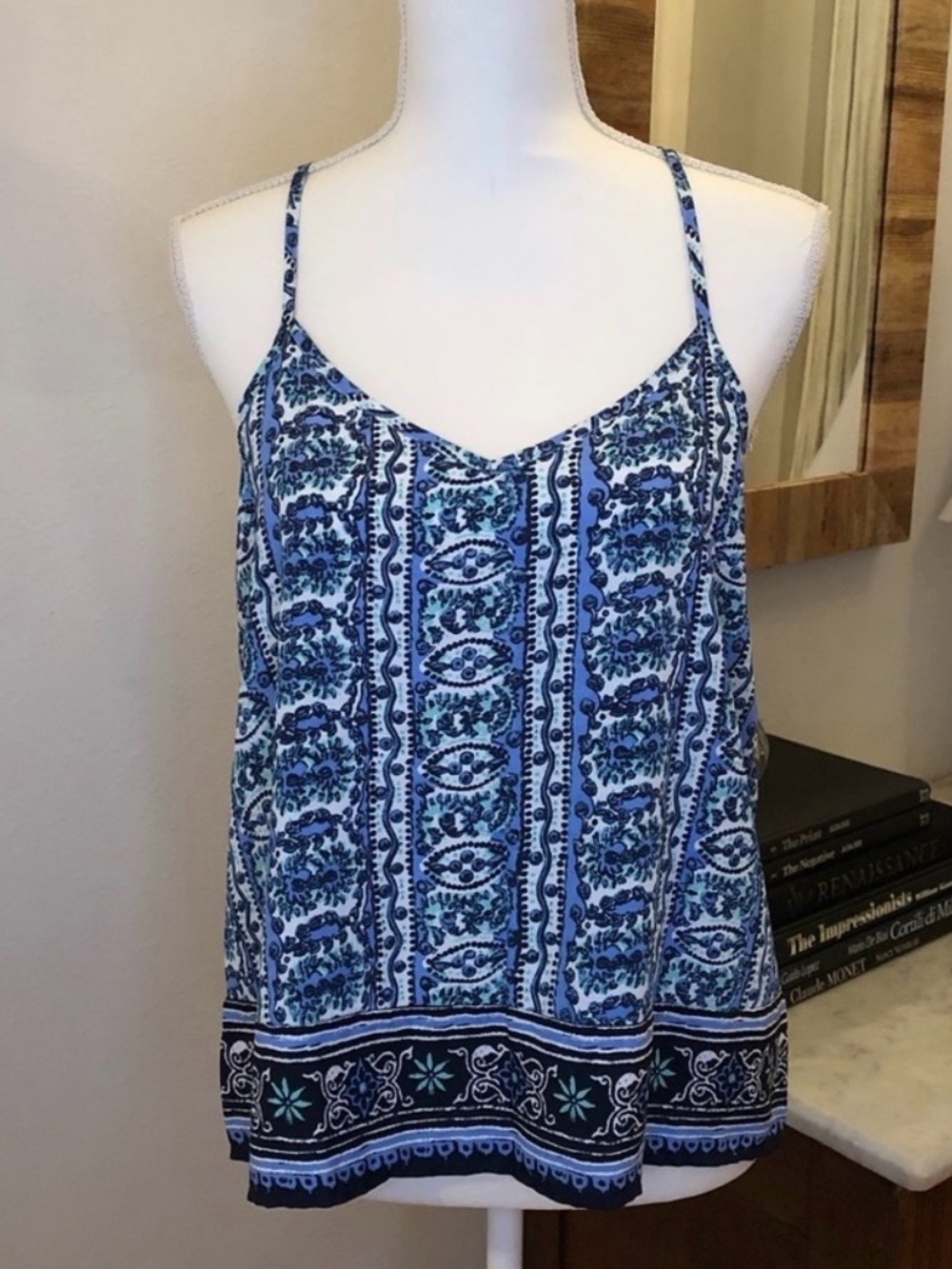 HOLLISTER Tank Top Blouse Adjustable Straps